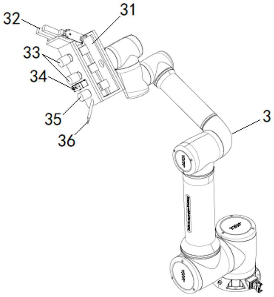 Automatic charging robot for new energy automobile