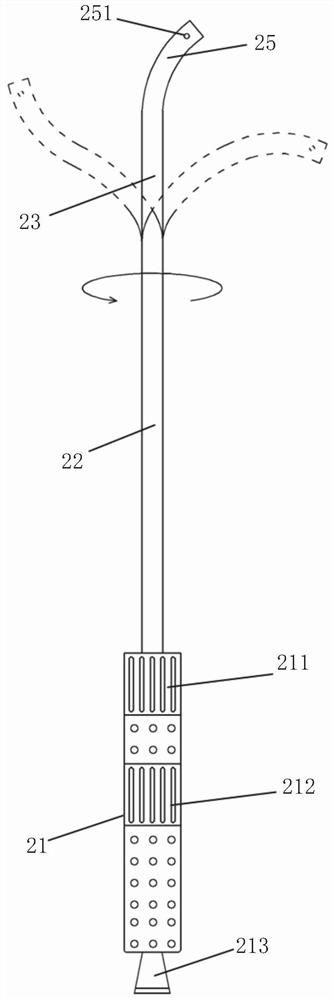 a guiding catheter