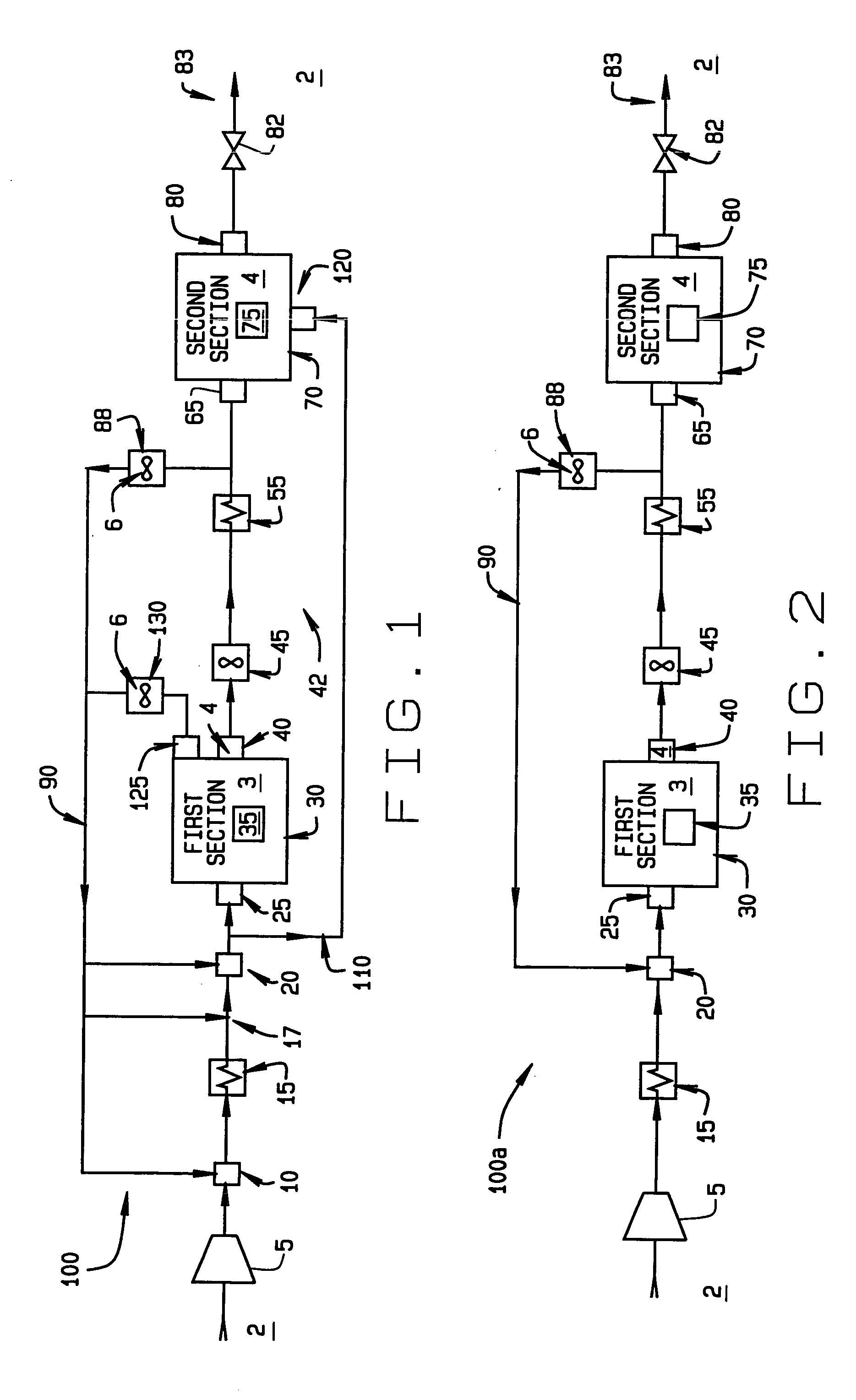 High efficiency aircraft cabin air supply cooling system