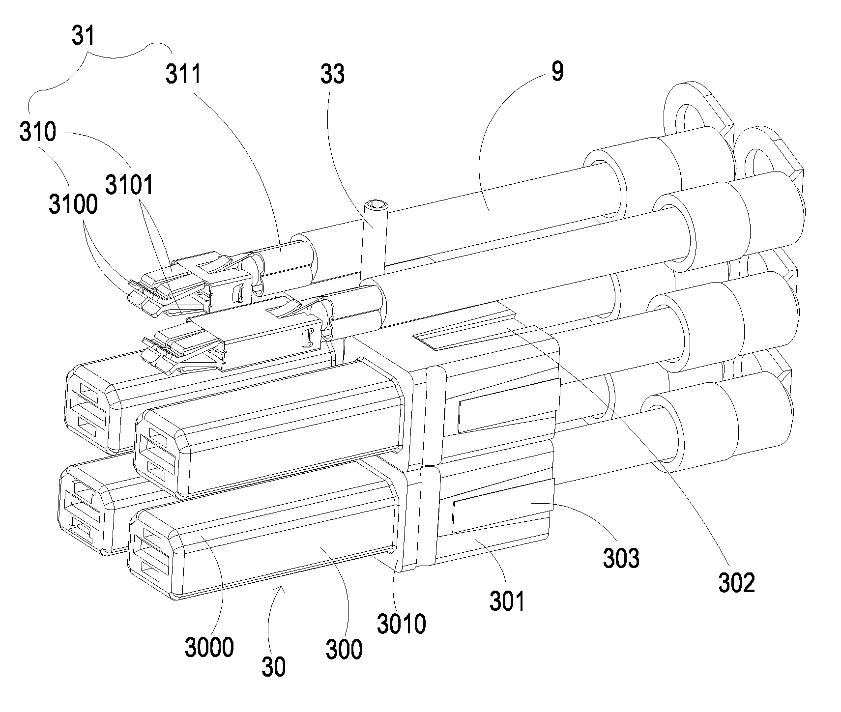 Power connector assembly