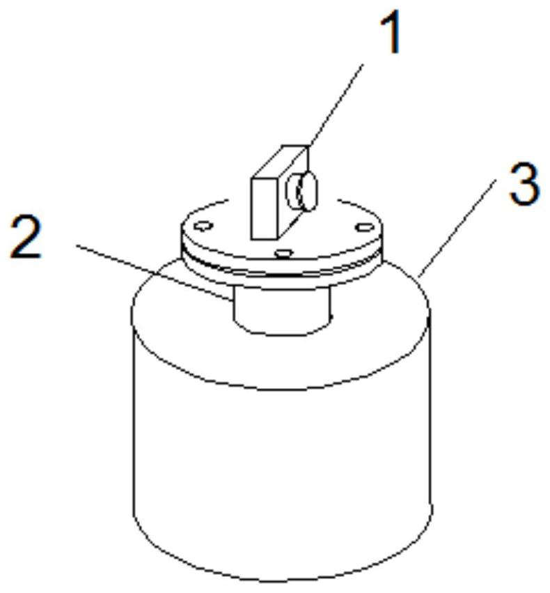 A three-dimensional model size calibration device and method