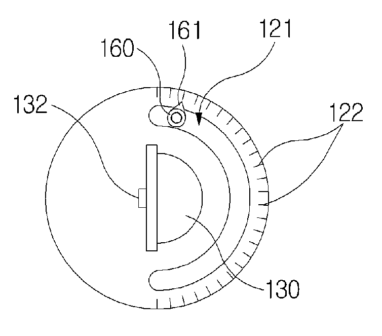 Lighting device enabling arbitrary distribution of light