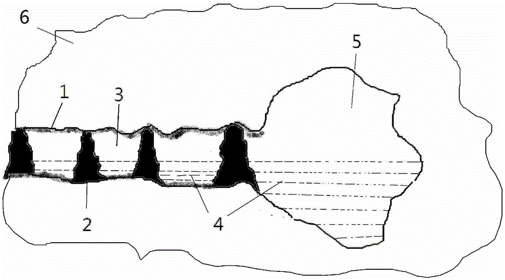 Method for wastewater pollution control in waste mine shaft