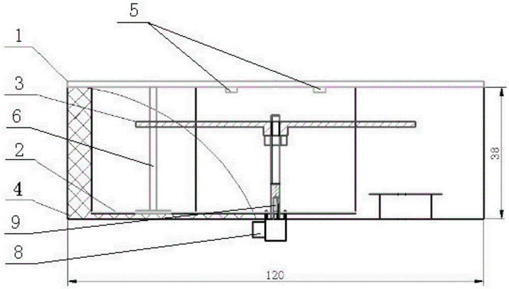 Miniature low-frequency omnibearing planar antenna