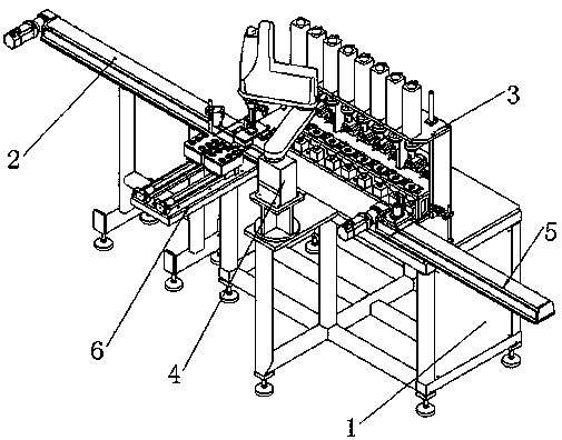 Full-automatic detection device of performance of electric control valve