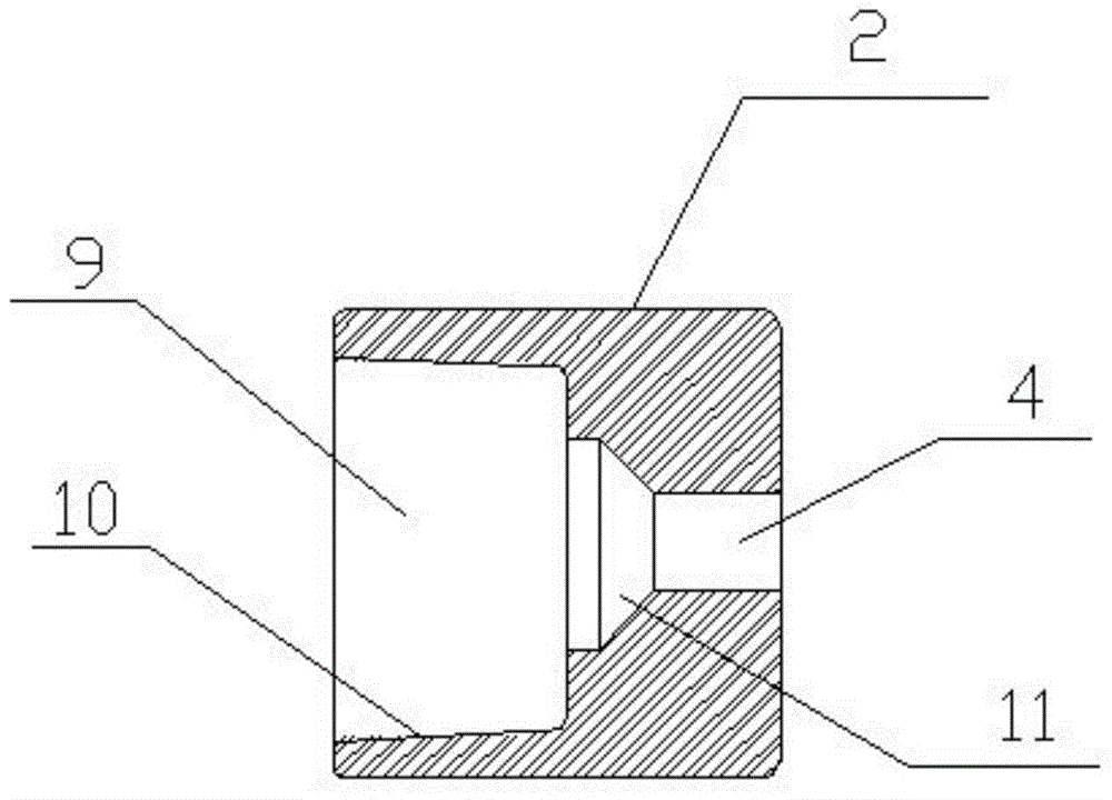 Novel guiding column and guiding sleeve