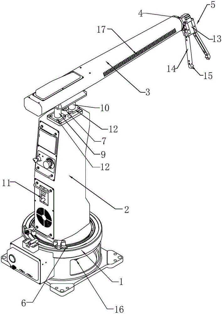 Forging loading robot