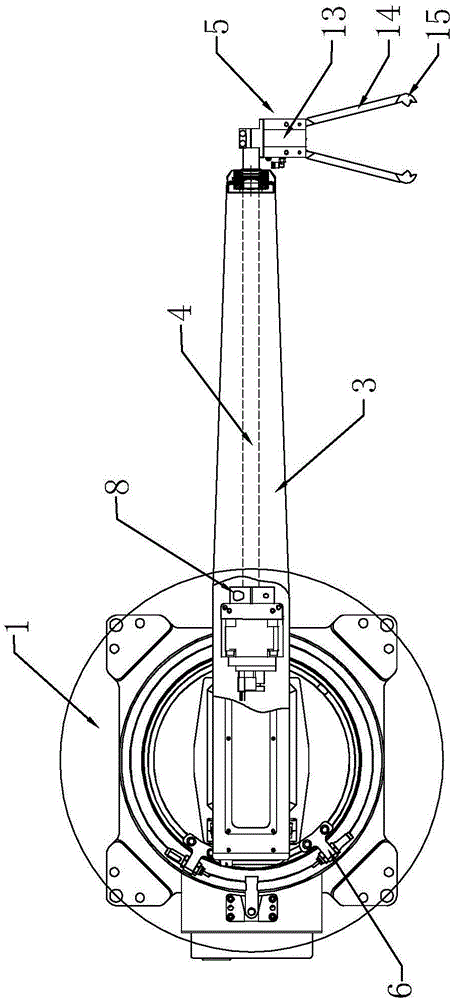 Forging loading robot