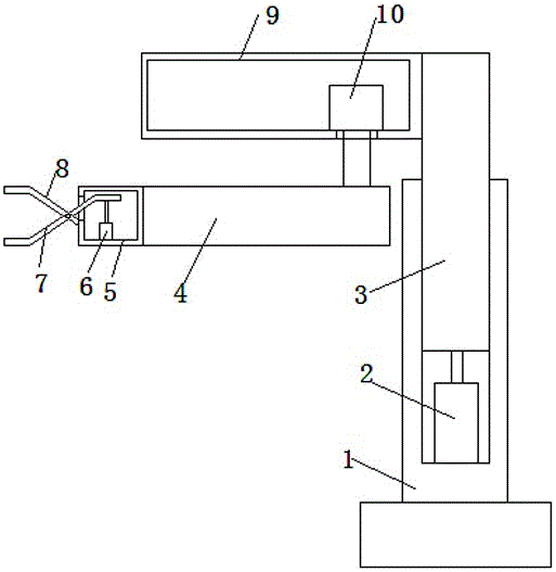 Concealed mechanical arm for vehicle machining