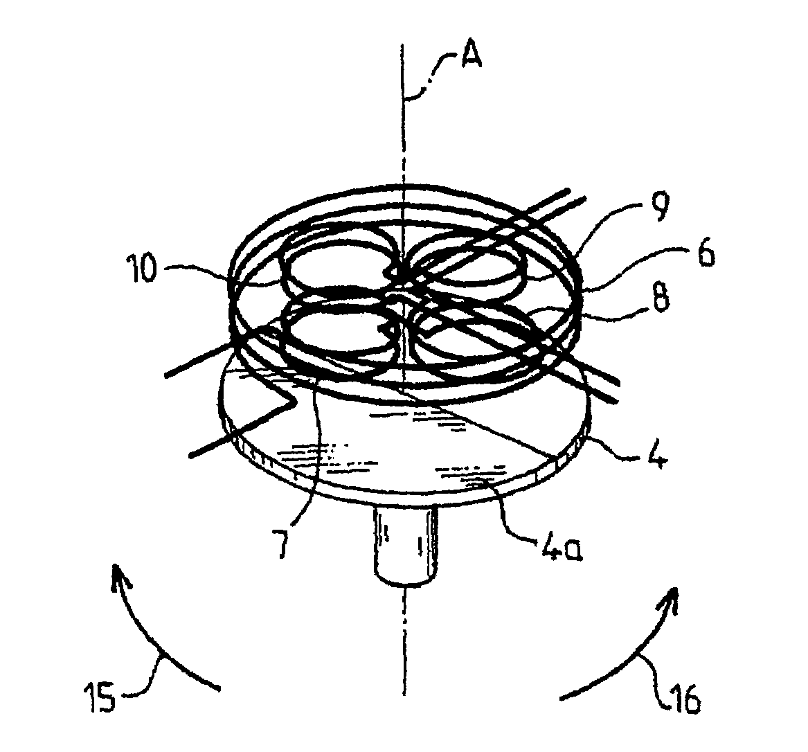 Inductive angular-position sensor