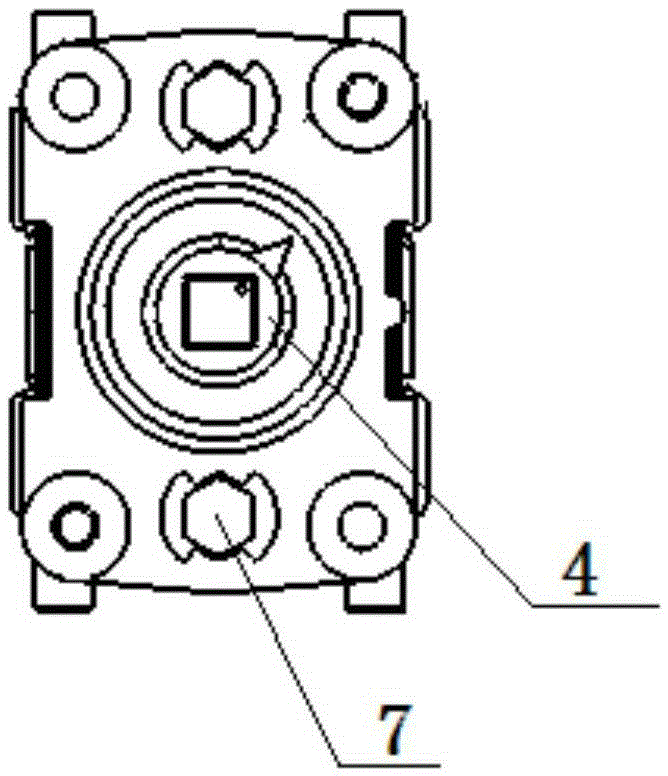 Auxiliary switch for power grid transformer