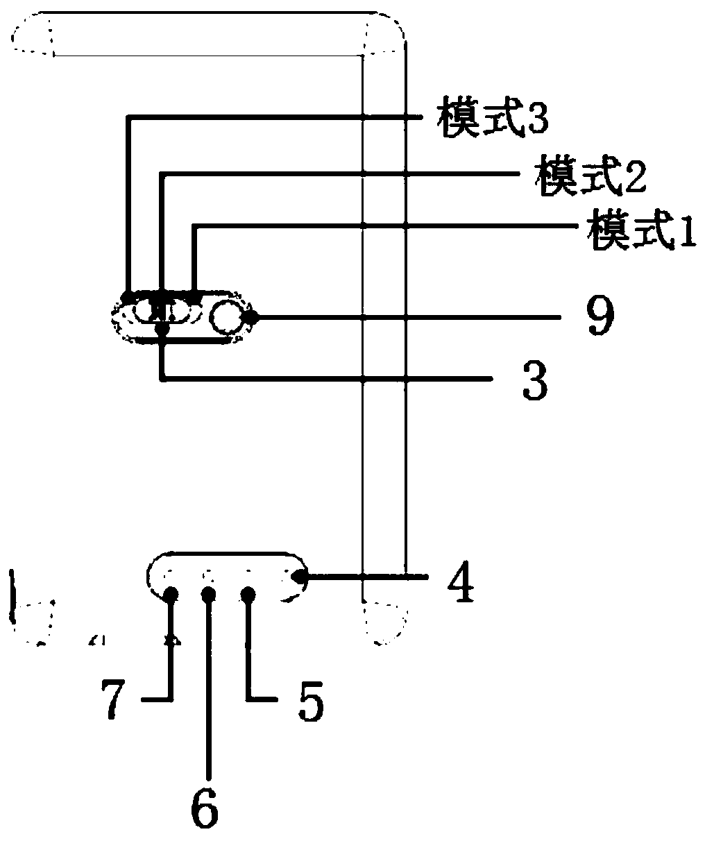 Back splint type private network mobile device