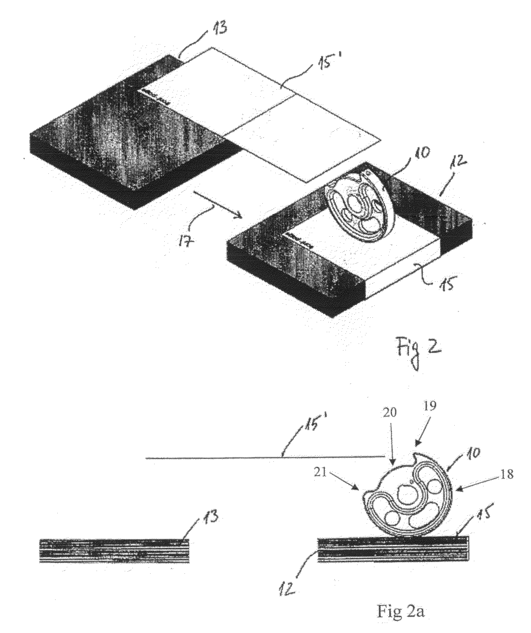 Method and apparatus for wrapping a stack with a wrapping sheet