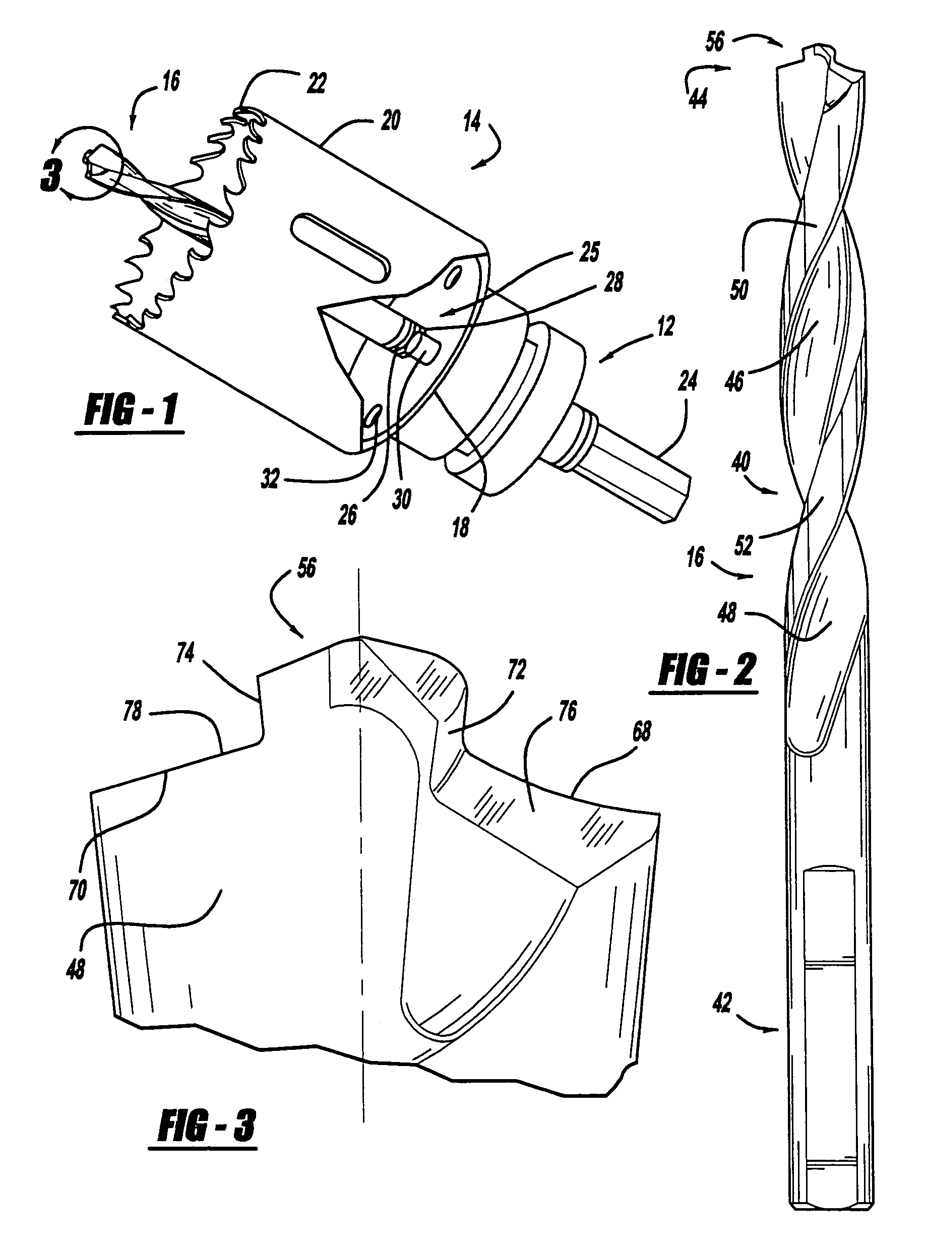 Hole saw having a drill bit with a pilot tip