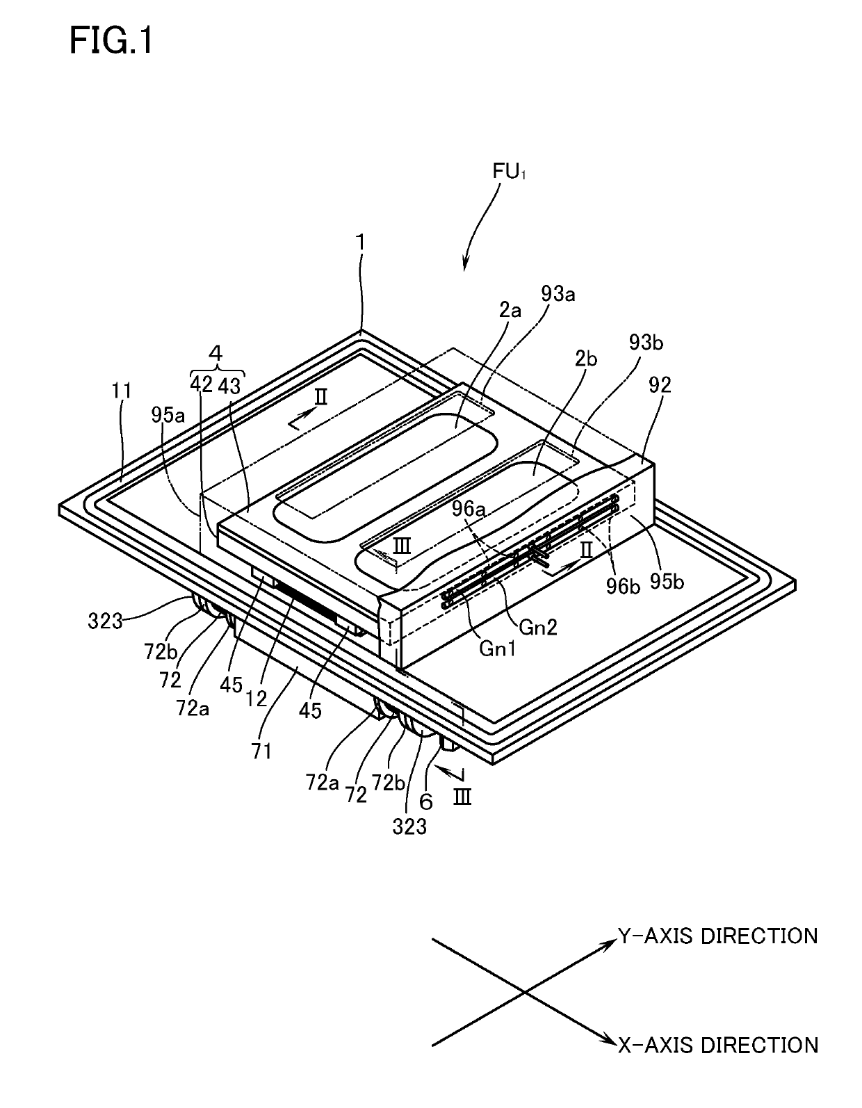 Film forming unit for sputtering apparatus