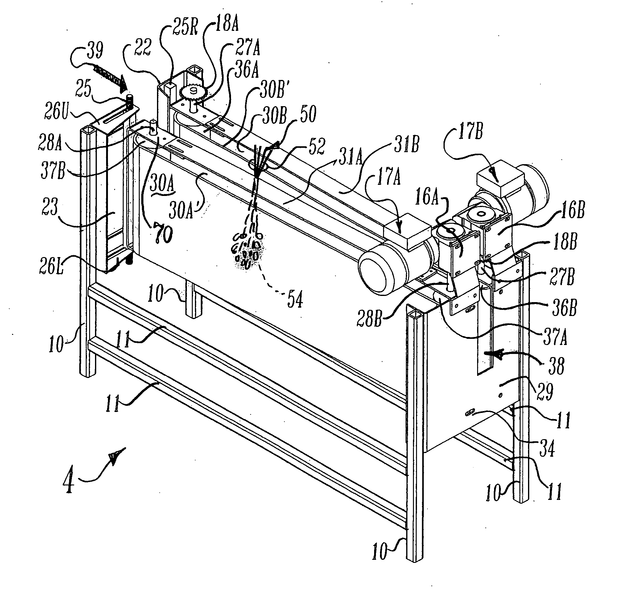 Dried lavender flower separator system and method