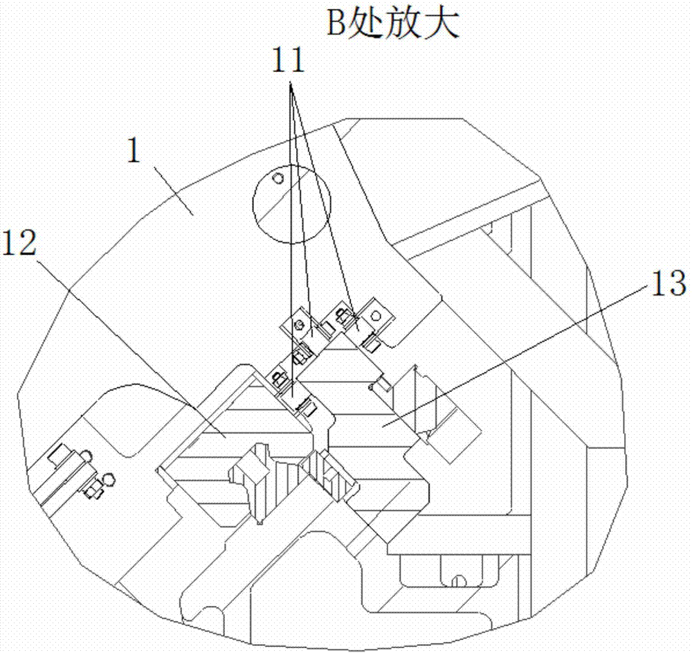 Hinge synchronization type telescopic protecting cover