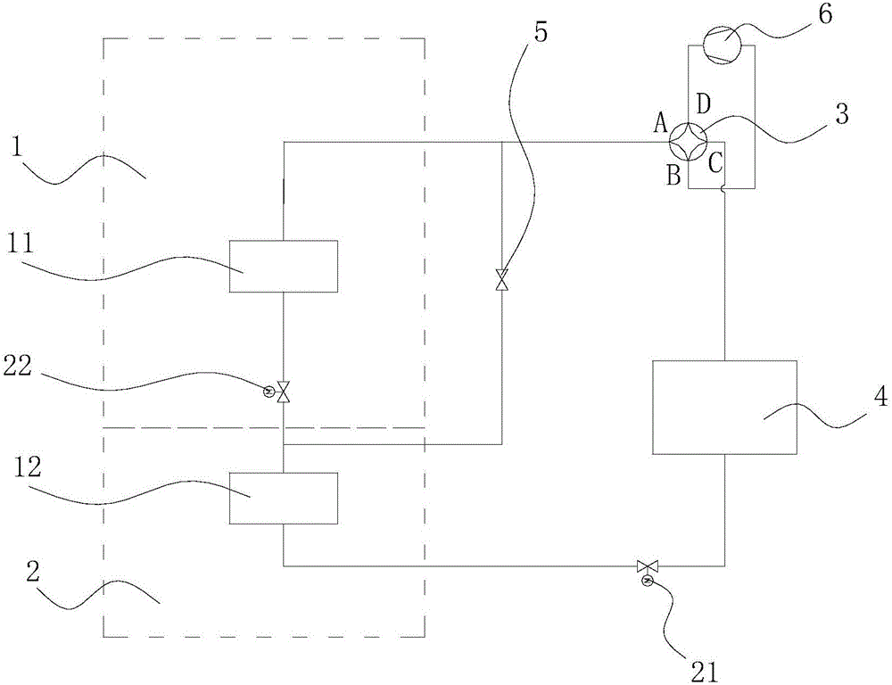 Cabinet air conditioner, cabinet air conditioner system and air conditioner control method