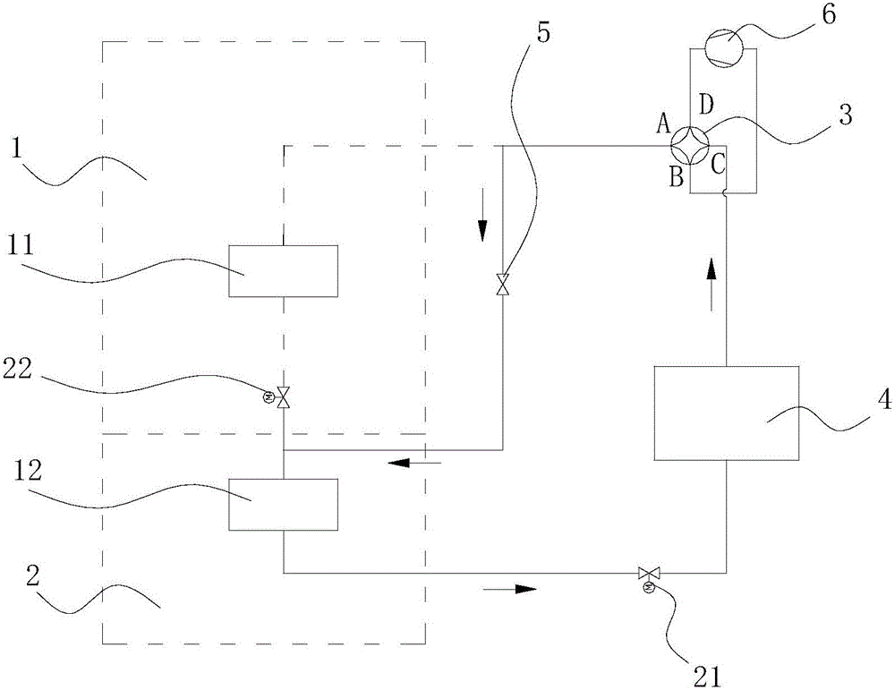 Cabinet air conditioner, cabinet air conditioner system and air conditioner control method