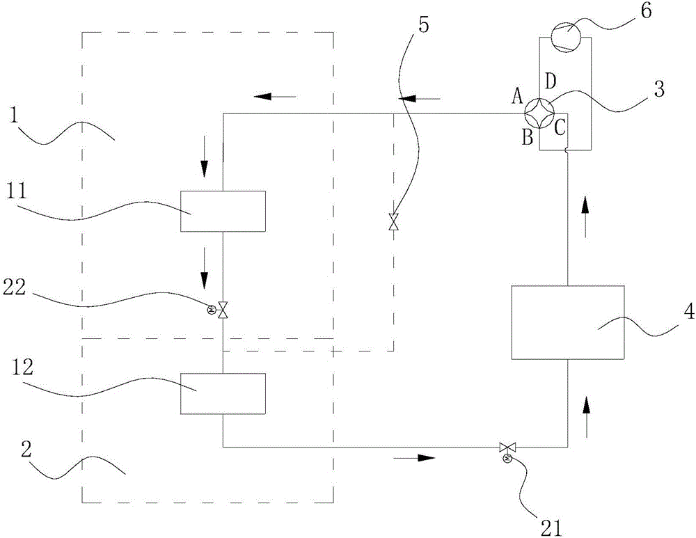 Cabinet air conditioner, cabinet air conditioner system and air conditioner control method