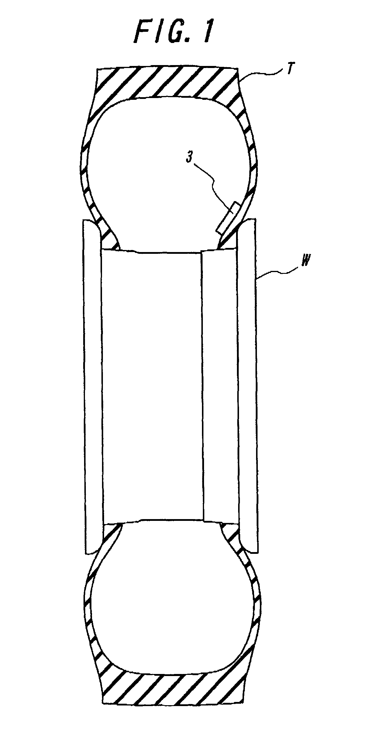 Tire management system with data demanding signal and tire status value transmitting at different cycles