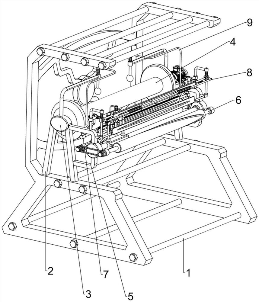 Anti-winding cable storage device