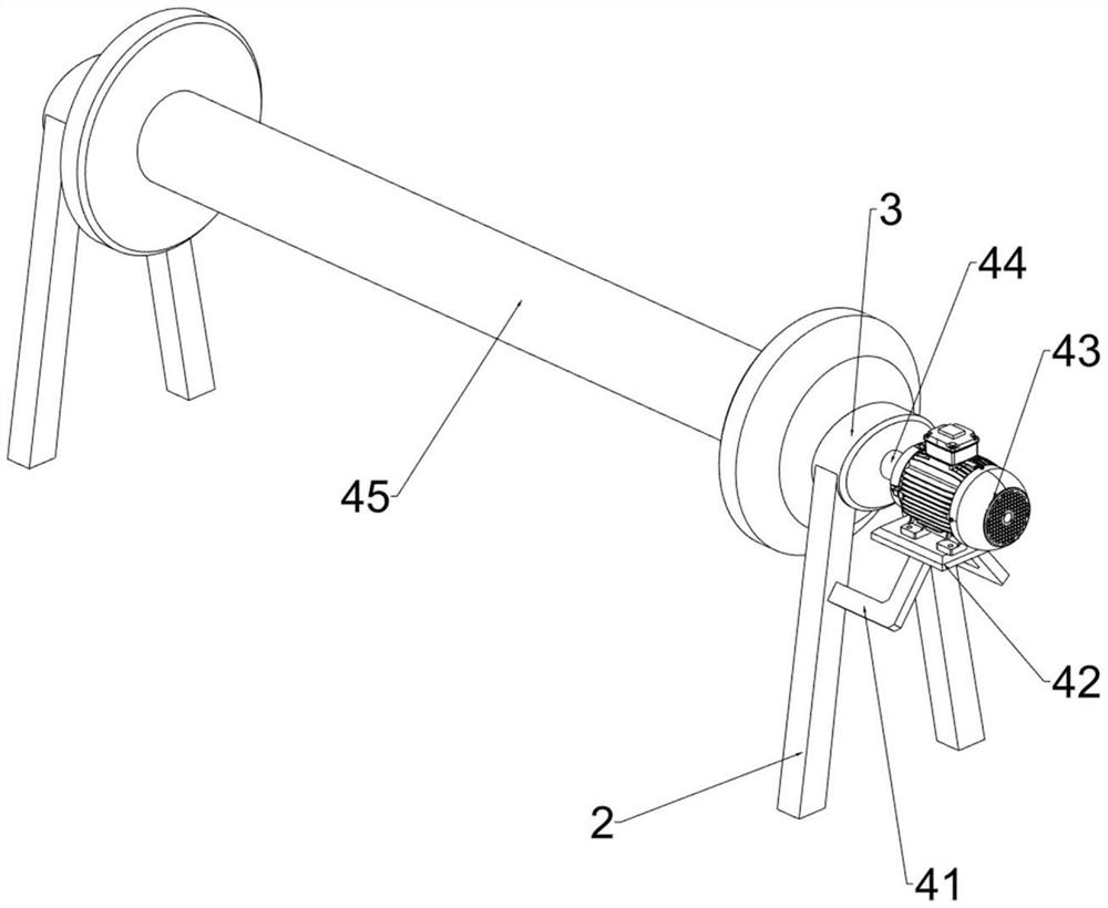 Anti-winding cable storage device