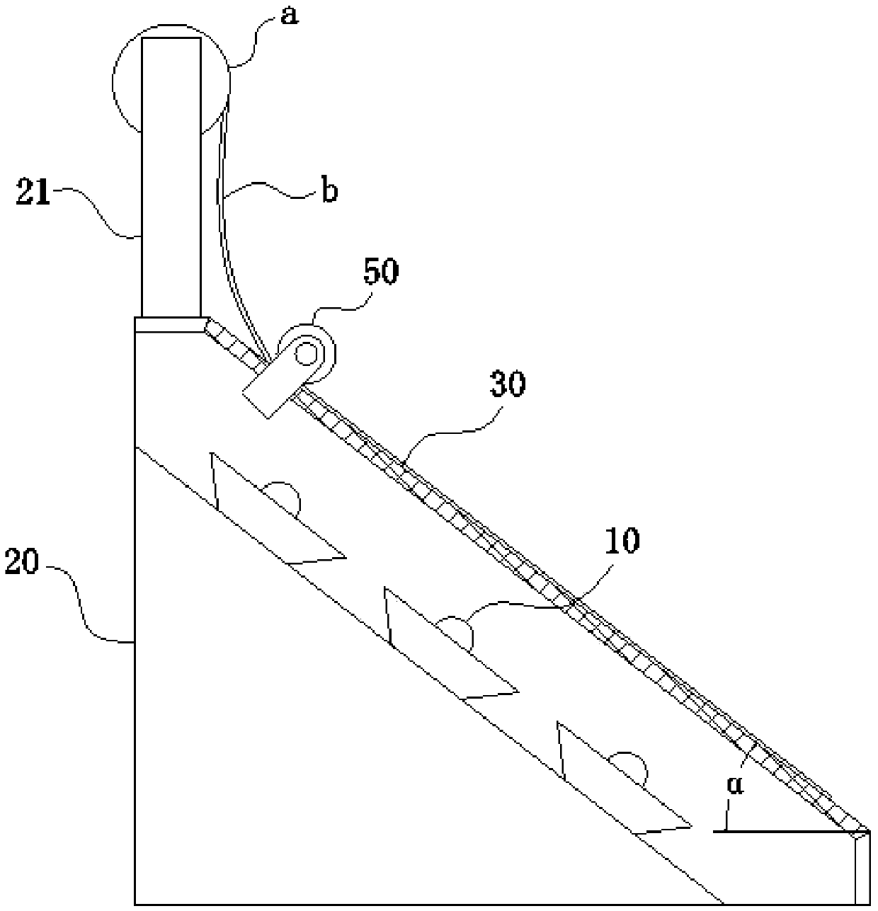 Bright spot inspection device for lithium battery diaphragm