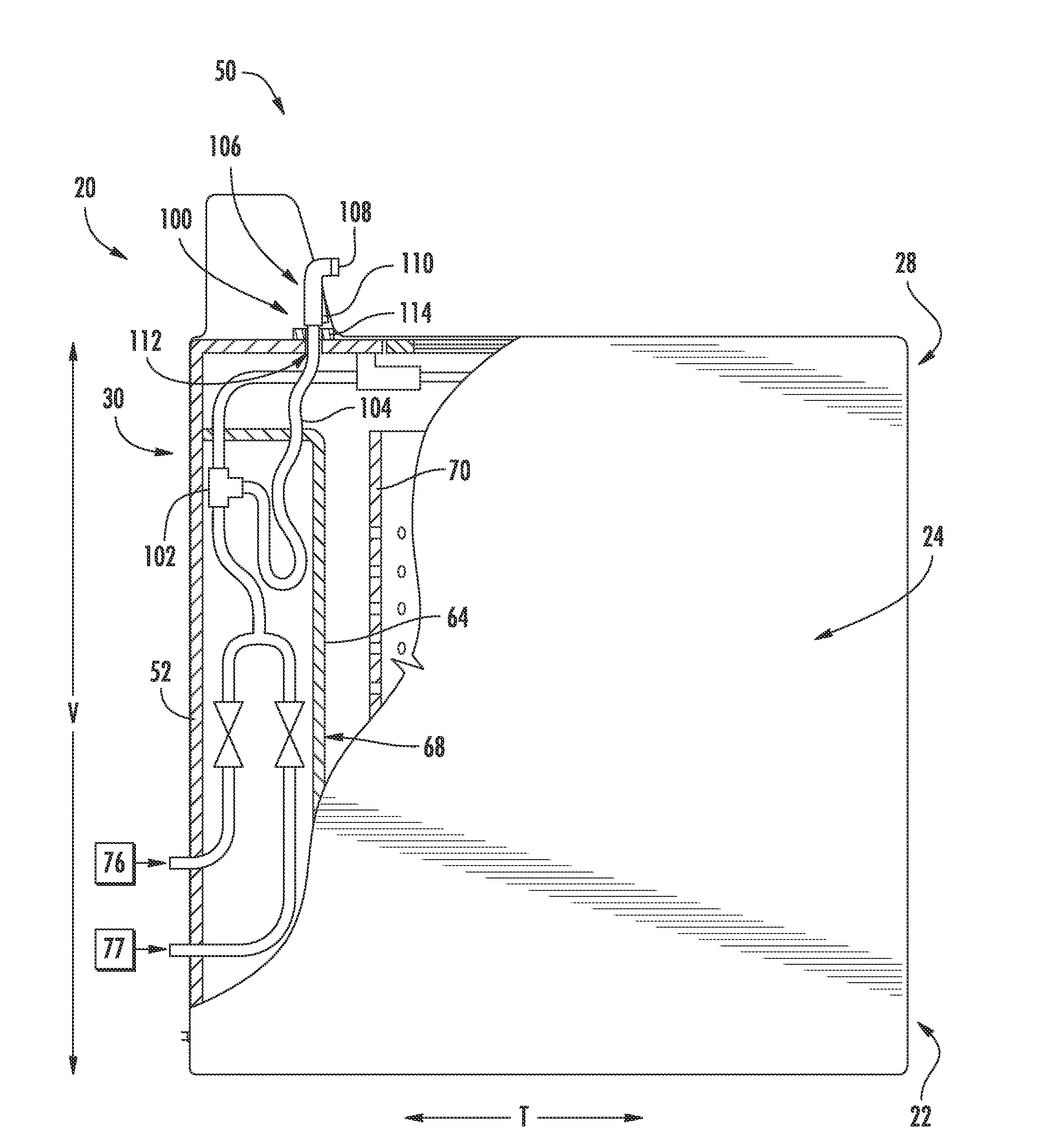 Washing machine appliance spray hose assembly