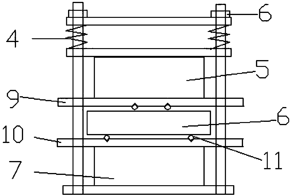 Method for testing diffusion coefficient of chloride ions in concrete through bending load function