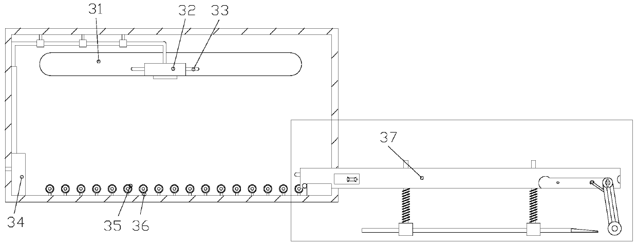 A post-disaster vehicle anti-recombustion automatic composite loading device for vehicle rescue