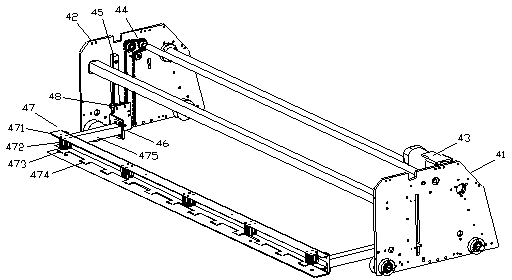 Double-roll cloth spreading machine