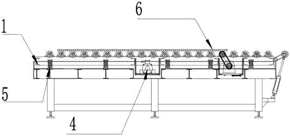 Marble slab vibrating glue seepage equipment and process