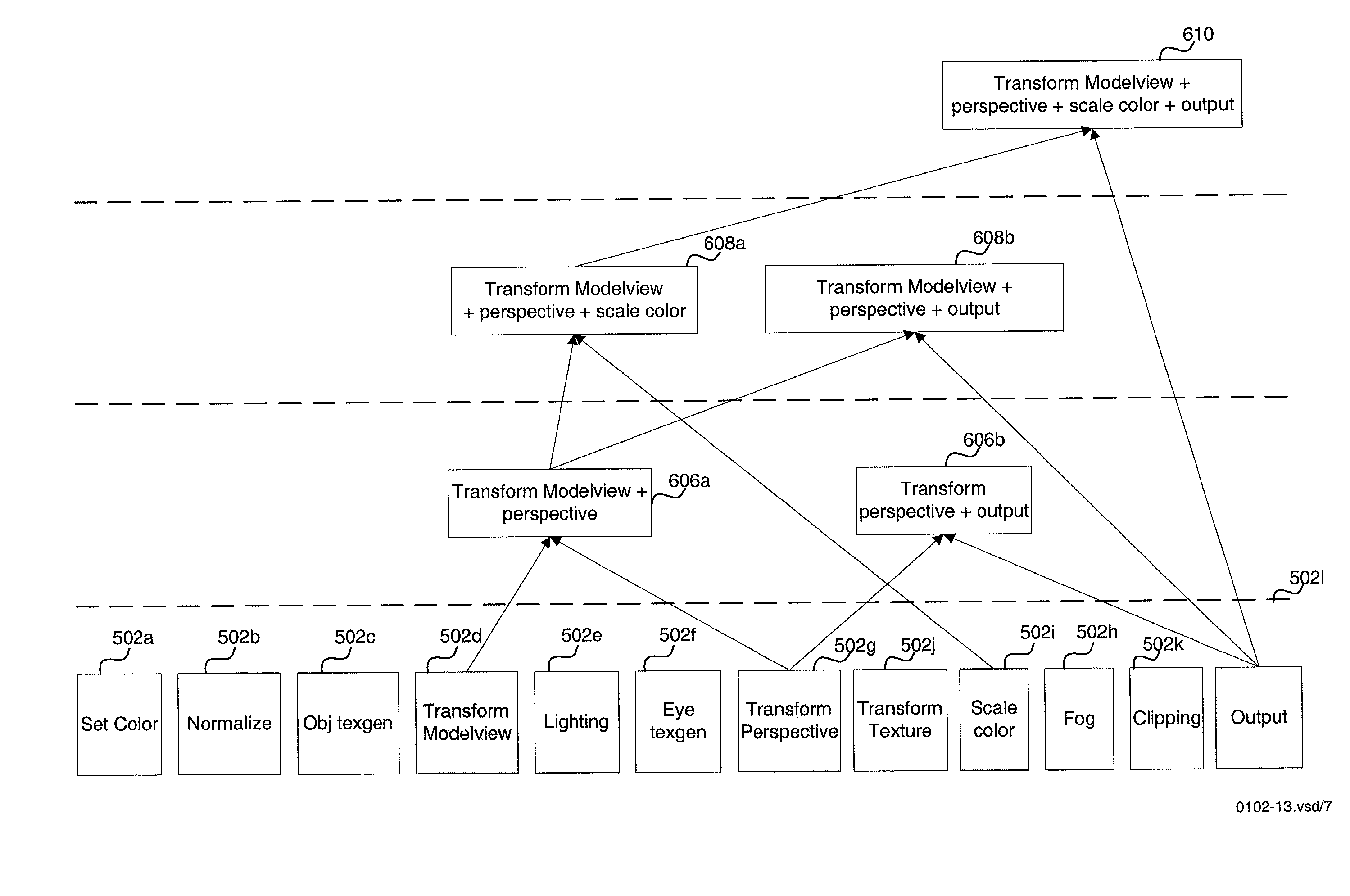 Method, system and computer program product for efficiently utilizing limited resources in a graphics device