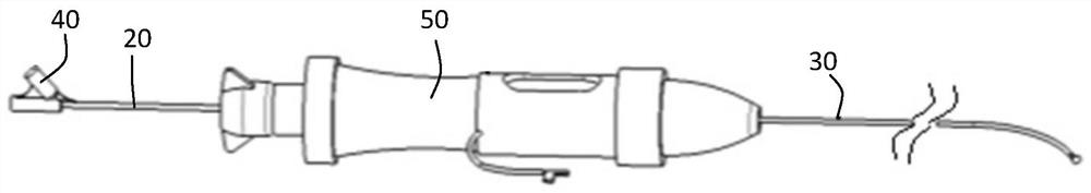 Transfemoral artery valve conveyor