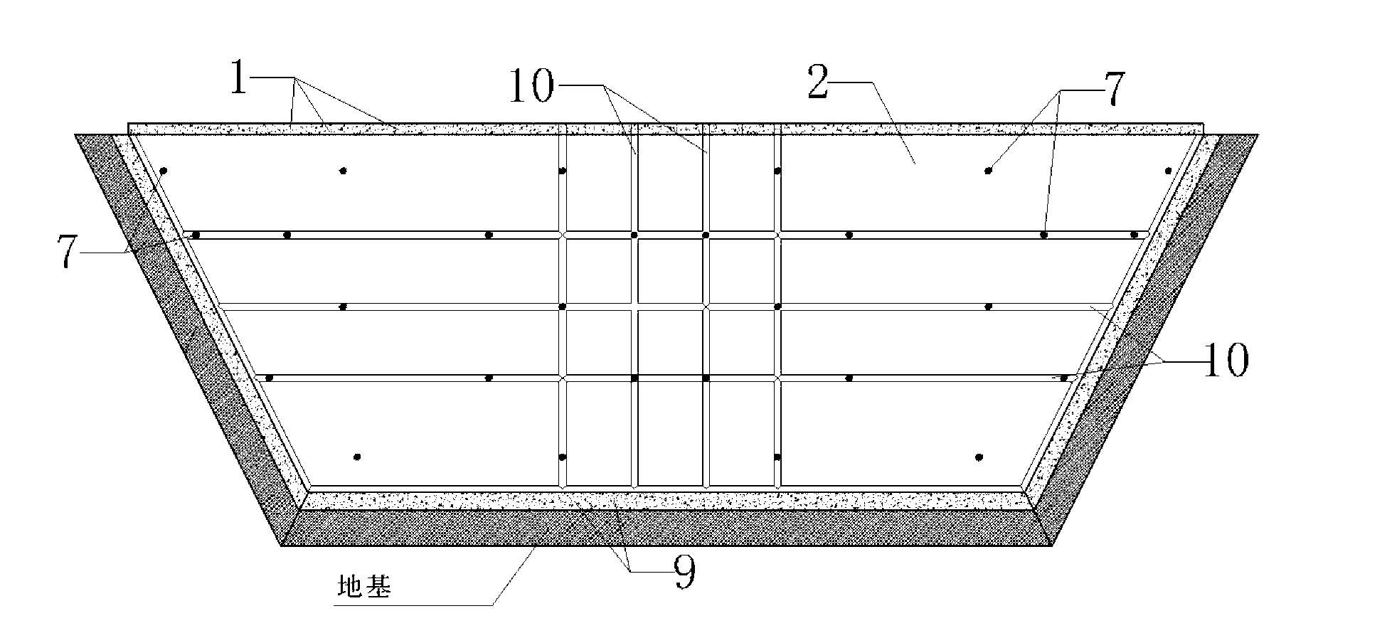 Steel membrane concrete faced rockfill dam