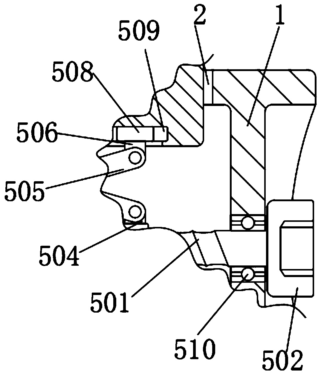 Interbody fusion device with four unfoldable sides