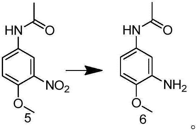 Preparation method of 2-methoxy-5-acetamidoaniline