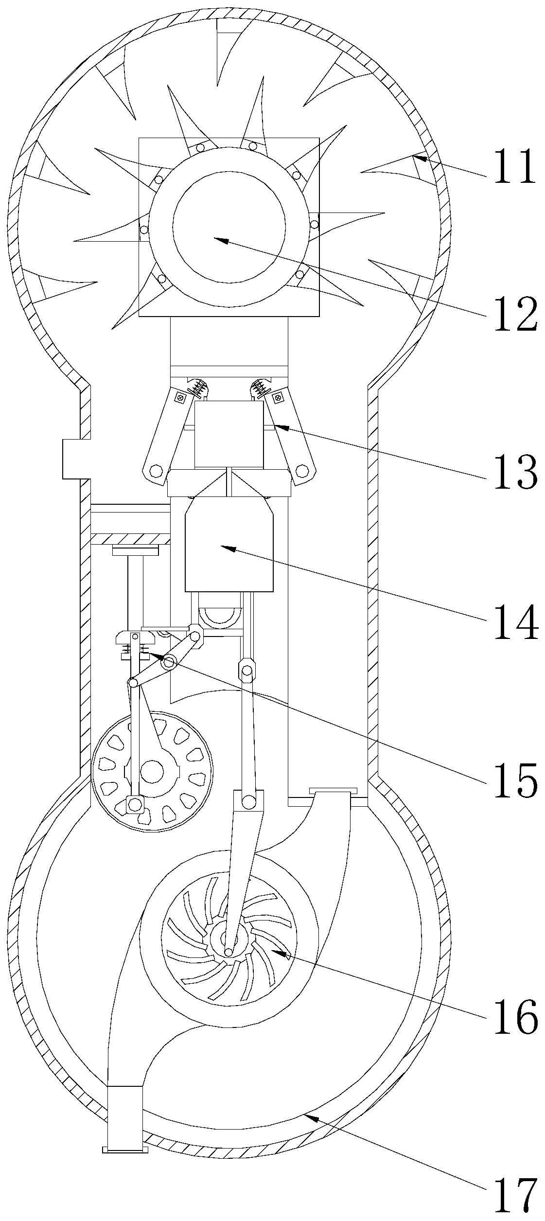 A milling machine capable of automatic cycle cooling