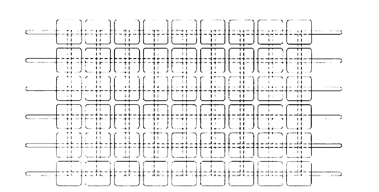 Method for placing cement briquettes of submarine pipeline