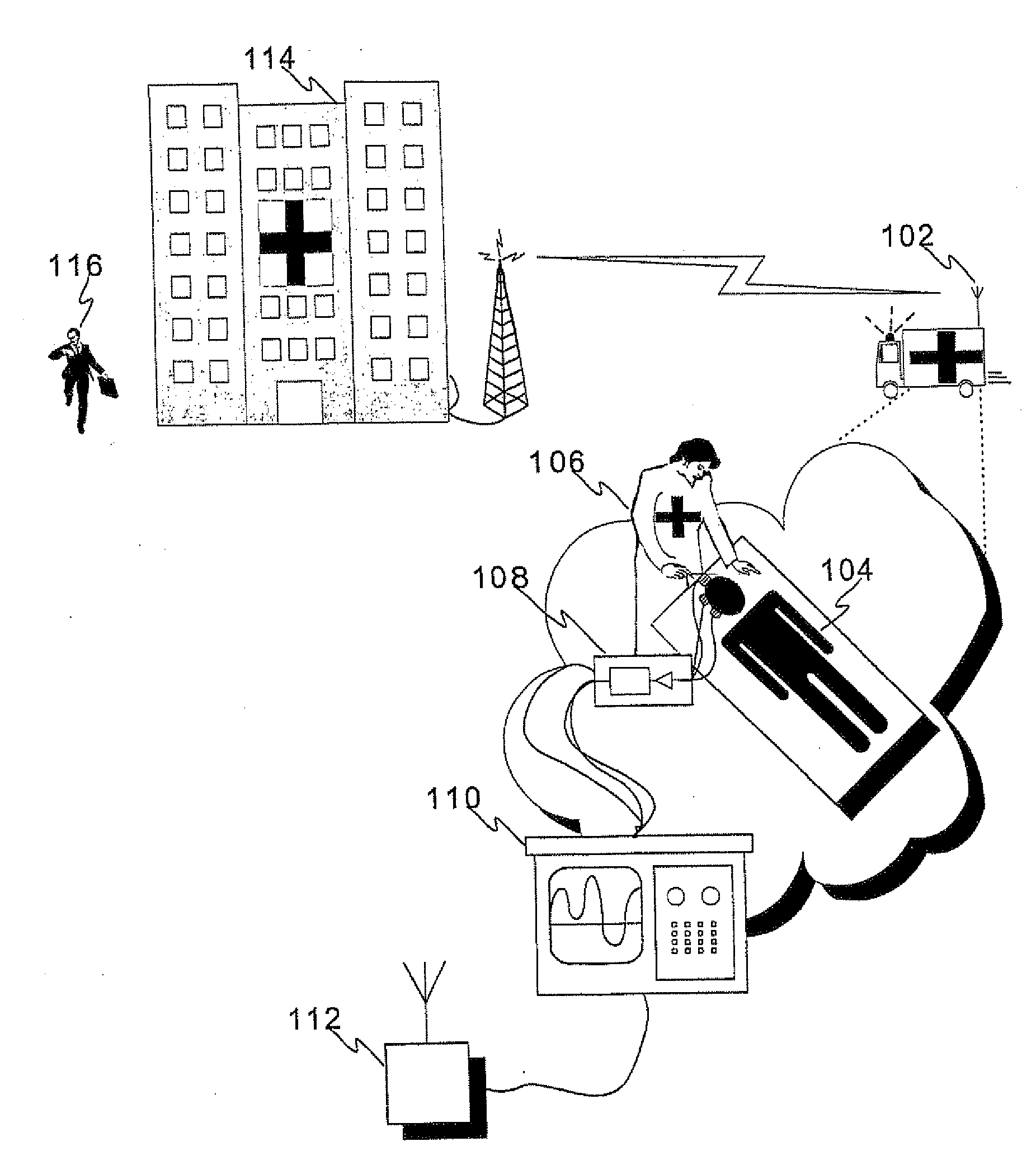 Method and a device for adapting eeg measurement signals