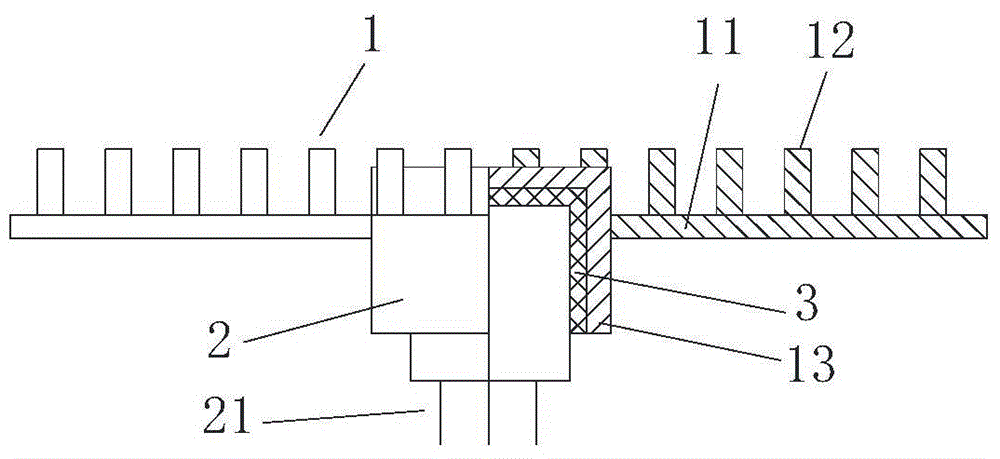 Temperature controller capable of restraining fluctuation of detection temperature