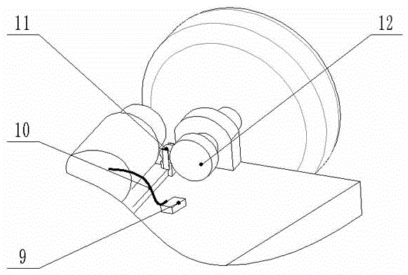 Intelligent power driving device for new energy vehicle