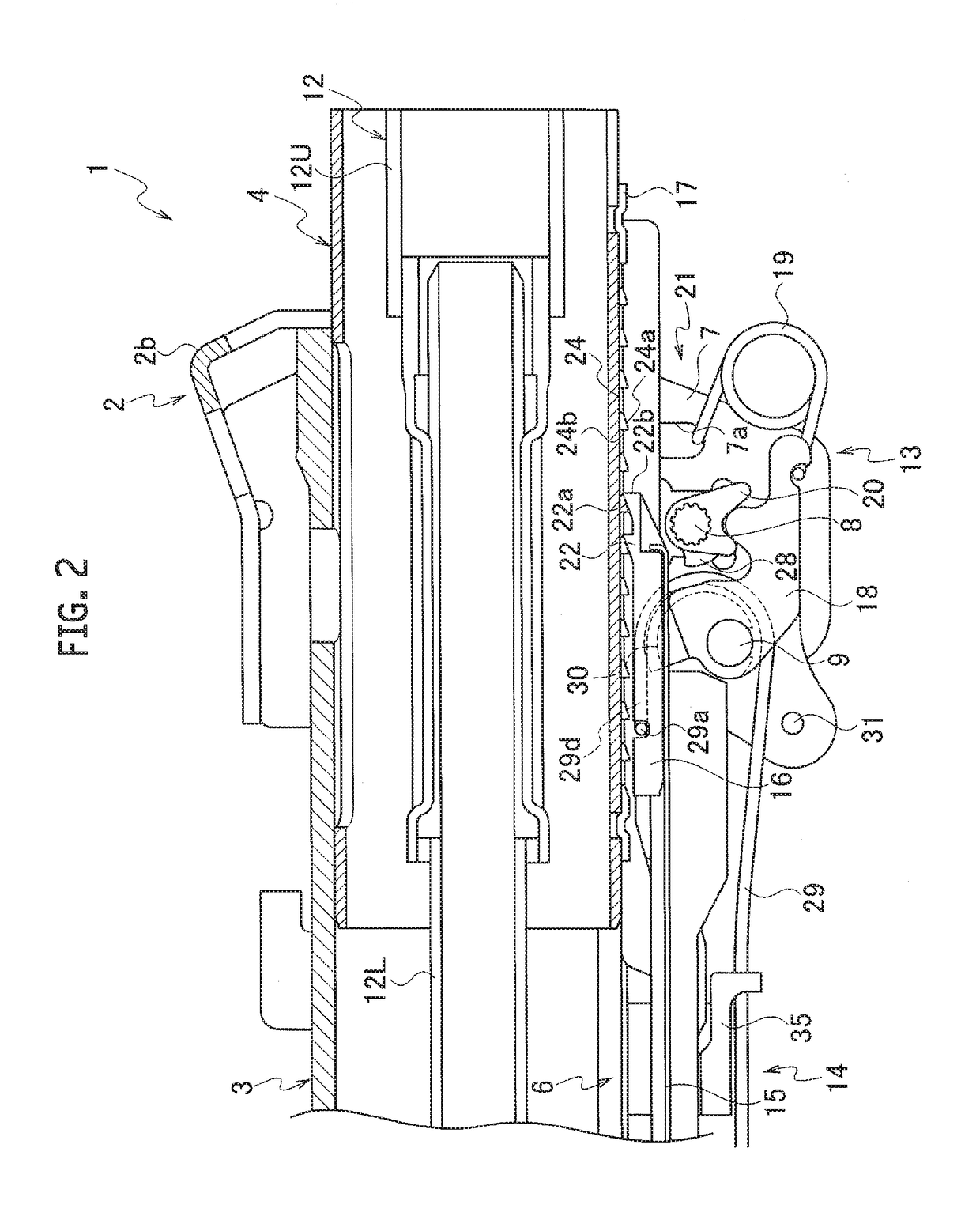 Steering column device