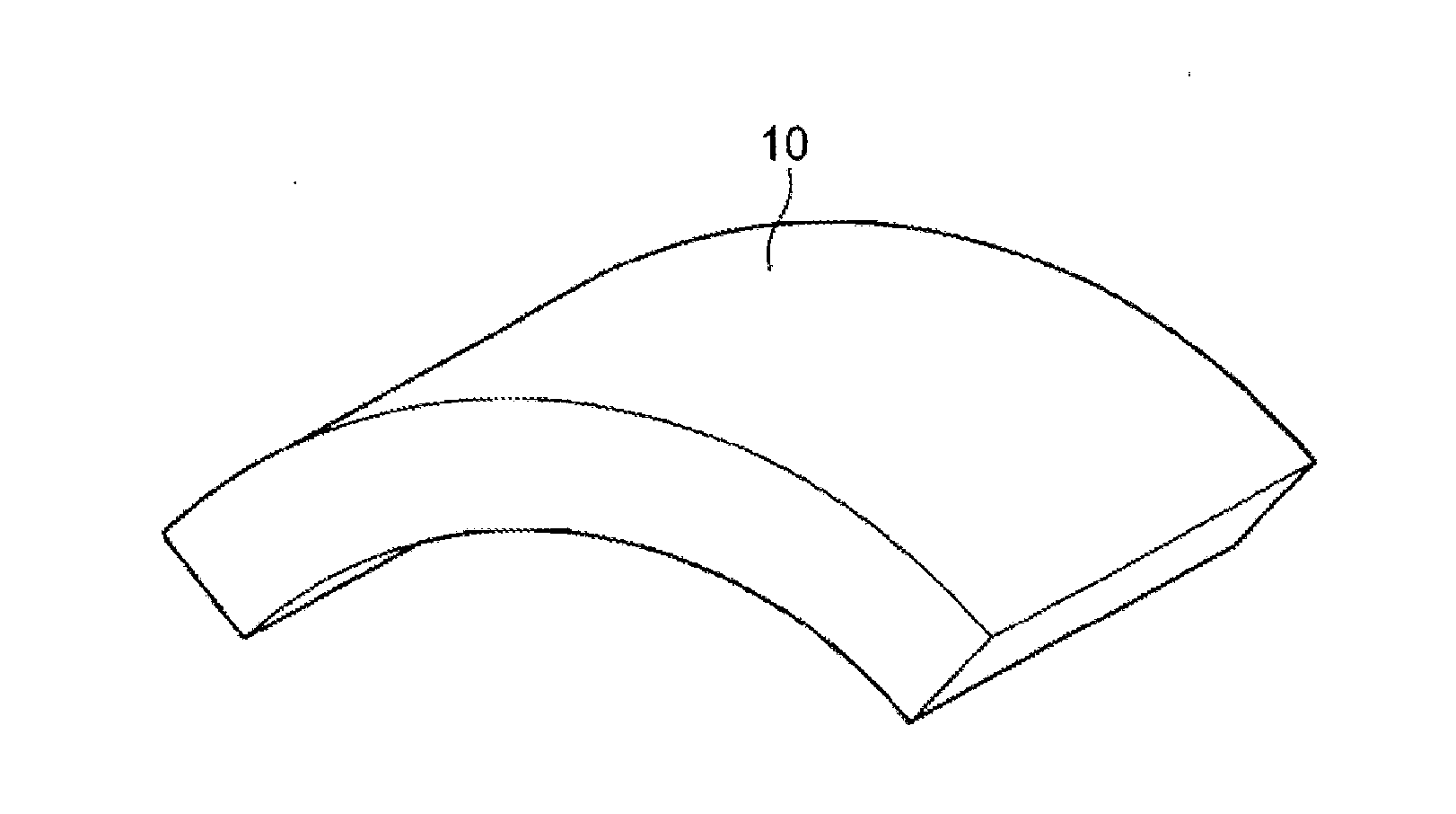 Sintered ferrite magnet and motor provided therewith