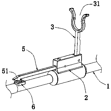 Novel fishing pole carriage