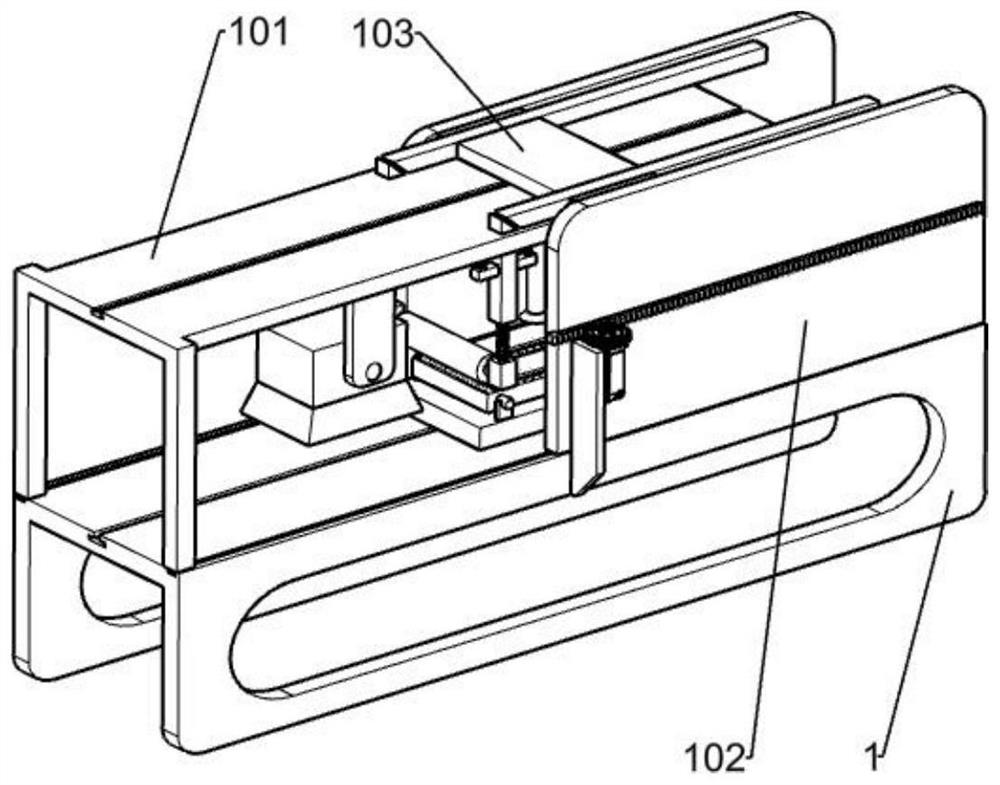 Baby garment processing device