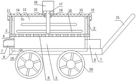 Tree growth promoting fertilizer, preparation method and sprinkling device