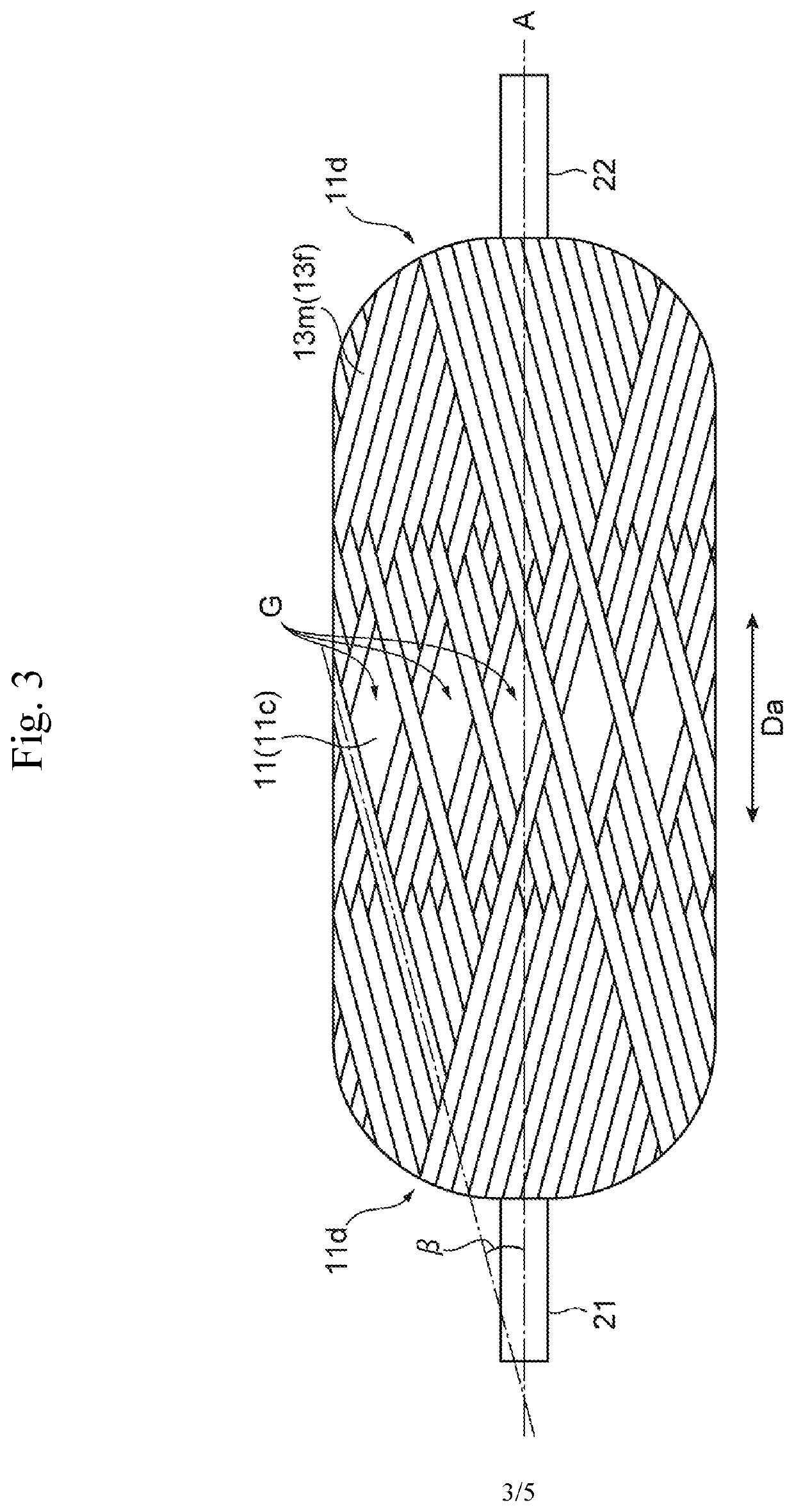 High-pressure tank manufacturing method