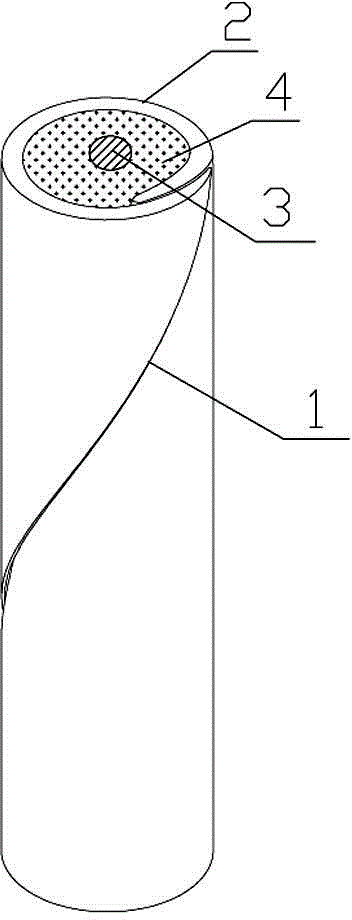 Brass flux-cored brazing filler metal with reducing agents and flow aids and preparation method thereof